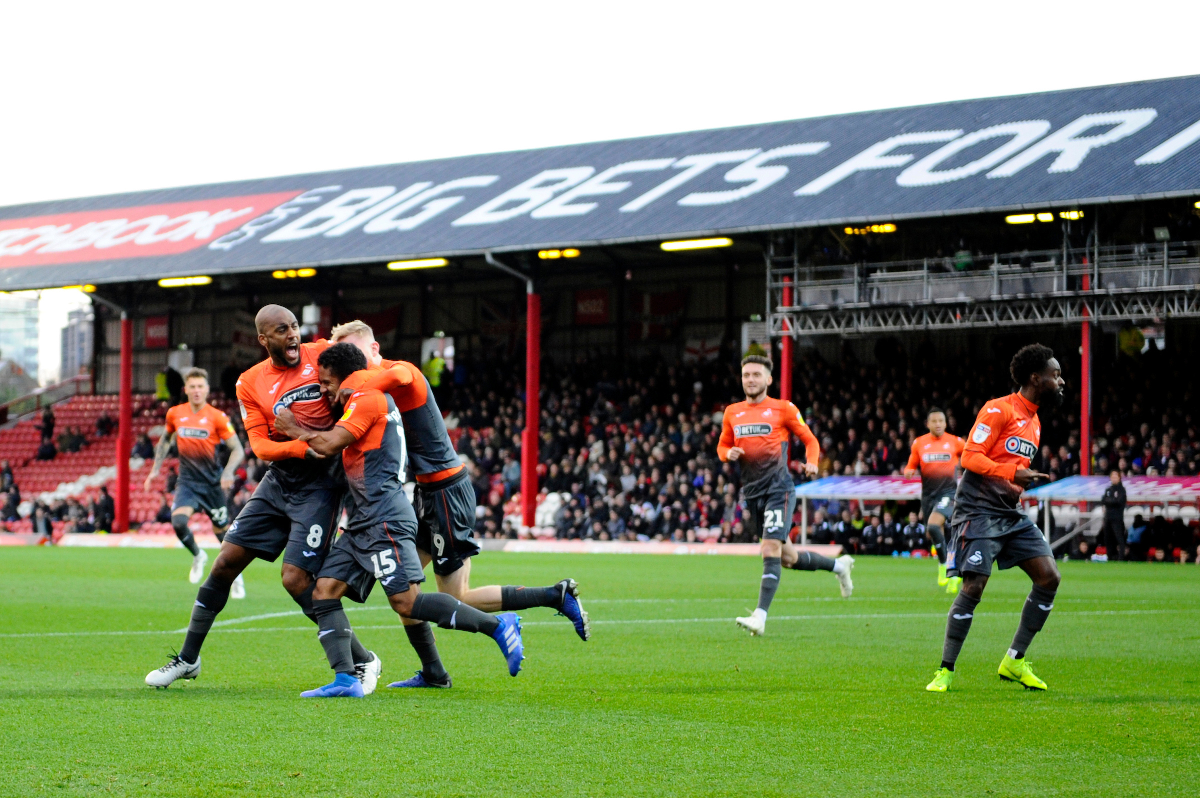 Past Meetings | Brentford V Swansea City | Swansea